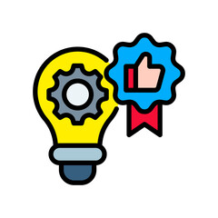 Best Methods lineal color icon