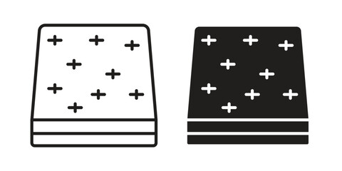 Fototapeta premium Mattress icon. Vector linear icons. simple flat icons