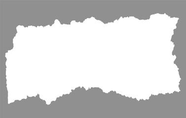 white paper rip texture black background