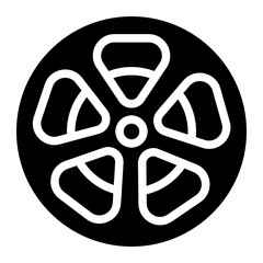 radiation hazard icon