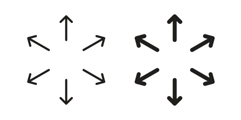 Versatile icon. Vector linear icons. simple flat icons