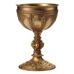 Chalice golden, no background, PNG, photograph assets.