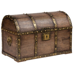 Chest treasure, no background, PNG, photograph assets.
