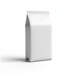 White blank product packaging mockup for branding and design