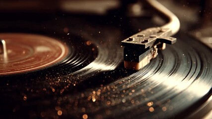 Exploring the beauty of vinyl records and the art of analog sound on a turntable