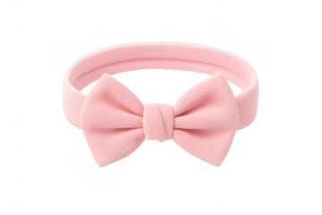Baby pink headband with bow for newborn cute fashion