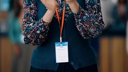 Creative storyteller sharing authentic employee experiences in a bright office setting enhancing employer brand transparency