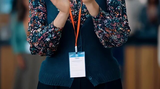 Creative storyteller sharing authentic employee experiences in a bright office setting enhancing employer brand transparency