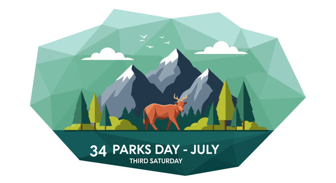 Commemorating Parks Day on the Third Saturday of July. - Powered by Adobe