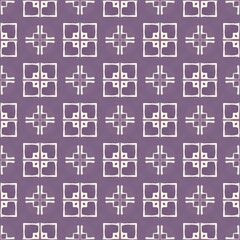 Obraz premium Seamless pattern set of floral elements, and a Celtic cross anchor symbol design