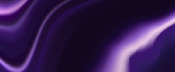 Abstract blue wavy vector background with smooth gradient flow. Fluid motion in cool tones of blue and cyan, perfect for modern, tech, or ocean-inspired design concepts.