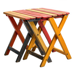 wooden table and chairs