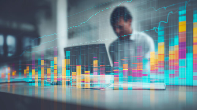 Dynamic data presentation with a transparent overlay