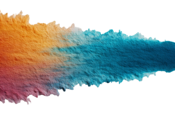 Abstract Blended Dual-Color Line Effect Illustration