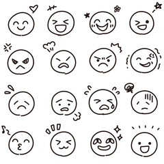 いろんな顔セット