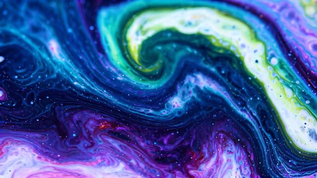 Colorful liquid art texture image