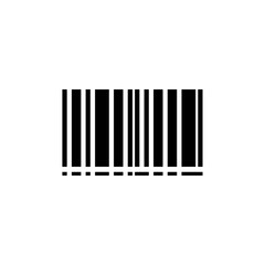 Compact Barcode Icon for Label or Tag