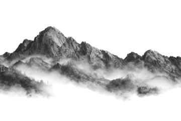 Fantasy Mountains Made of Waffles PNG Transparent