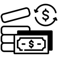 Cash Flow  Icon