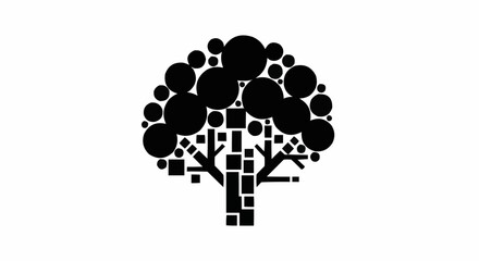 vector illustration of a tree