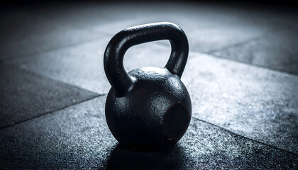 Fototapeta premium Kettlebell Workout Equipment
