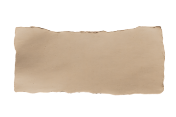 Piece of yellow torn edges paper ripped isolated on transparency background. Yellow ripped paper torn edges strips isolated