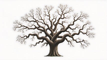 Fototapeta premium vector tree silhouette