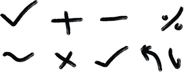 Math Symbols Illustration