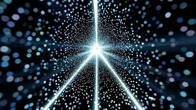 Particle Light Technology Background Material