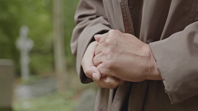 A Widow&rsquo;s Grief Silent Hands That Speak of Love and Loss