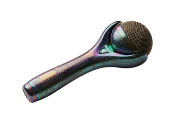 Vintage microphone, a classic design for audio recording