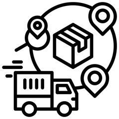 Shipment Tracking Icon