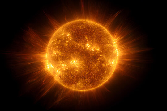 X-ray image of the sun, sunspots, coronal mass, solar flare, Solar Dynamics Observatory