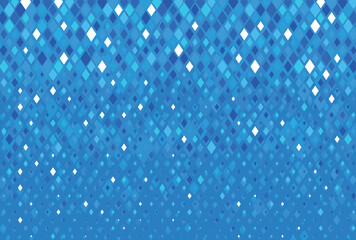 背景素材 青色 水色 キラキラ グラデーション 輝き 菱形パターン 斜めバックグラウンド