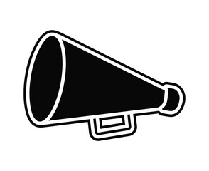 Loudspeaker Megaphone Icon Outline - Voice Communication Vector