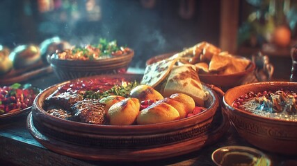 Sweet and savory dishes