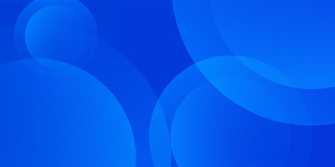 Vibrant Blue Abstract Circles Background With Smooth Gradients For Modern Digital Design.vector eps10