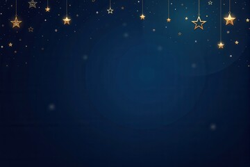 Festive Christmas background with generous copyspace and holiday decorative elements
