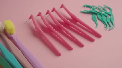 Tools for dental care and hygiene practice at home