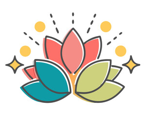 abstract floral background