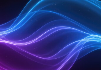 Abstract cosmic flow of subtle blue and purple energy waves creating a smooth, infinite, dynamic looping background texture ,gradient ,elegant ,wave
