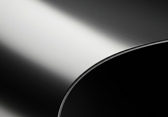 A sleek, polished surface of an innovative, high-strength metallic alloy, reflecting a bright, futuristic glow with remarkable resilience ,modern ,experimental ,engineering