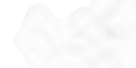 Modern land relief geographic abstract topography map design White background. geometric topographic world grid wave Topographic map geographic line texture.	