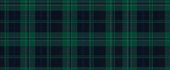 Stewart Clan Tartan with dark green base, red, black lines, subtle yellow accents, 3D woven effect, modern textured, ultra-detailed, contemporary, rich, stylish, high-resolution, heritage, elegant.