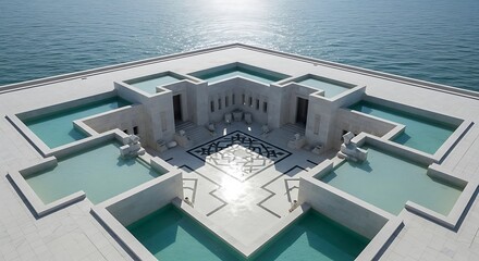 Fototapeta premium Qasr al watan presidential palace in abu dhabi