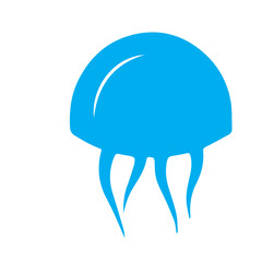 Black Stylized Seahorse Icon