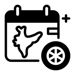 This India Independence Day icon is suitable for India Culture.