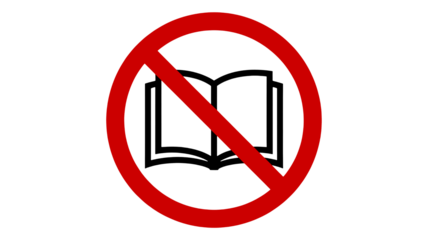 Bold prohibition sign with vibrant red circle and slash conveys restriction, rejection, and denial of access or action effectively now