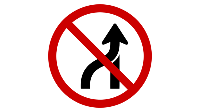 Prohibition symbol in vibrant red, a powerful icon for restriction, limits and boundaries, ideal for conveying safety, warnings or regulations