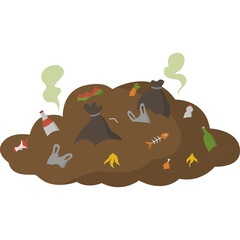 Landfill Illustration